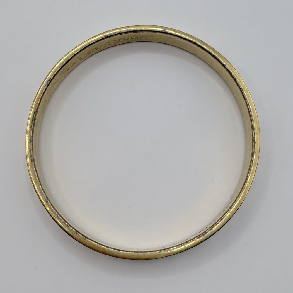 KATE SPADE “Live Colorfully” Idiom Bangle - Picture 6 of 9